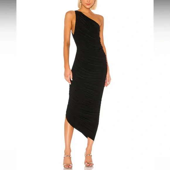 MORMA KAMALI Diana Gown in Black Dress Size XS - Picture 2 of 8